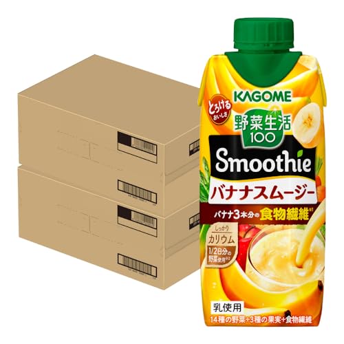 JS ؐ100 Smoothie oiiX[W[ 330ml LLvY}e pbN 12{×2P[X (24{)