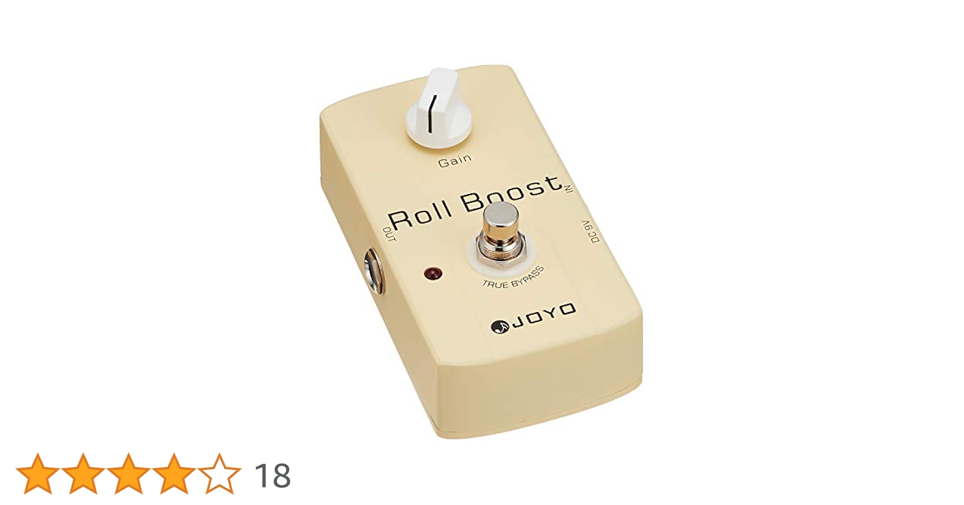 Amazon | JOYO ジョーヨー エフェクター ブースター Roll Boost