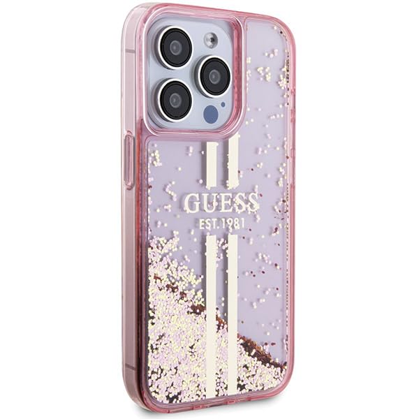 Guess Guhmp15Lpsahmcp Iphone 15 Pro 6 1 Różowy Pink Hardcase Saffiano - View #6