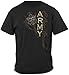 Erazor Bits Army T-Shirt Axes Gold Tribal XXX-Large Black
