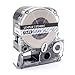 Produktbild vhbw Schriftband Kassette Patrone 24mm kompatibel mit Epson LabelWorks LW-1000P, LW-600P Ersatz für LC-6TLW, ST24BW.