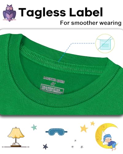 Image of DAUGHTER QUEEN Boys & Girls 100% Cotton Halloween & Christmas PJS 18M-12Y