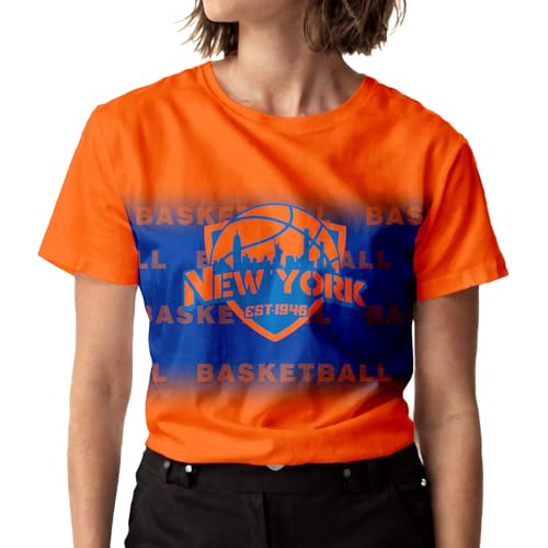 Lztgift Camiseta de basquete City Silhoutte Shield Basketball Gradient Shirt Pull On Apparel Gift fo