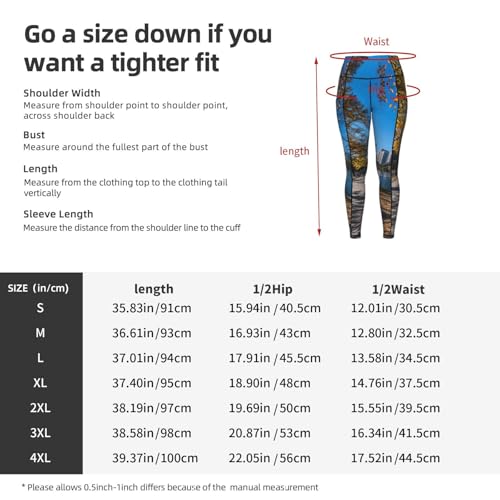 Leggings estampados con bolsillos para mujer y pantalones de entrenamiento elásticos Austin 5