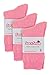 Sock Snob 6 Pairs Ladies Womens Casual Cotton Rich Solid Plain Color Dress Socks PL30
