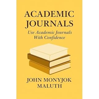 Academic Journals Audiolibro Por John Monyjok Maluth arte de portada