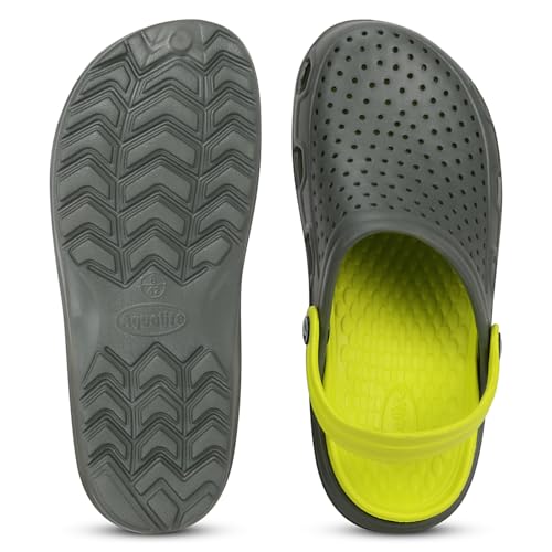 Image of Aqualite AL-636 Clogs Men | Classic Men Clogs Lightweight Slip-On Mens Clogs Casual Comfortable Clogs for Men | Men Clogs Footwear Men's Clogs & Mules