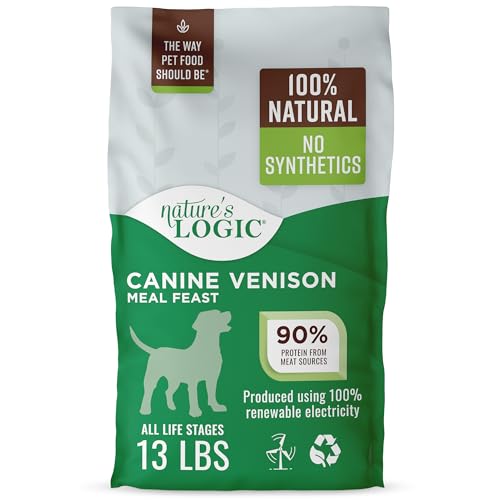 Nature's Logic Dry Dog Food - 100% Natural - No Synthetics - for All Ages, Sizes, Breeds - Free from...