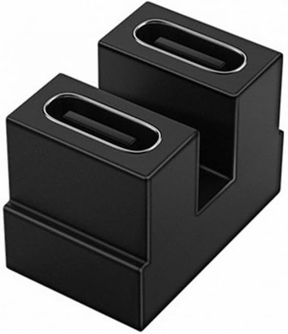 Кабель-удлинитель питания CY 40 Гбит/с USB4 Type-C с разъемом «разъем-разъем», адаптер для передачи данных и видео, U-образный изг