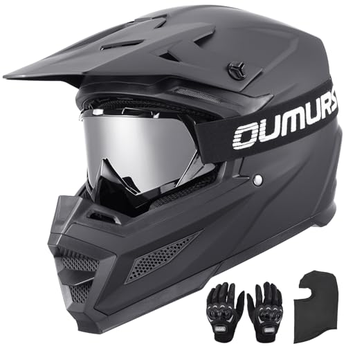 OUMURS DOT Approved Dirt Bike Helmet
