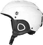 VANRORA Skihelm, Snowboardhelm - Glänzend Weiß, S