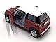ICELAND Mini Cooper S (Mono Red) Maßstabsauto, Maßstab 1:18, Metall, Jugendliche und Erwachsene, Unisex, Kinder, Sport, Hoch detailliert, Metallbauweise, Kurbel, 1 Stück