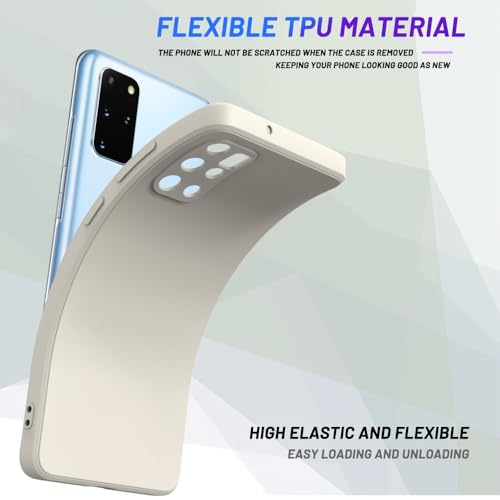 Image of for Samsung Galaxy S20 Plus Case White, Scratch Resistant with Soft Touch, Slim Thin Phone Cover for Samsung Galaxy S20 Plus
