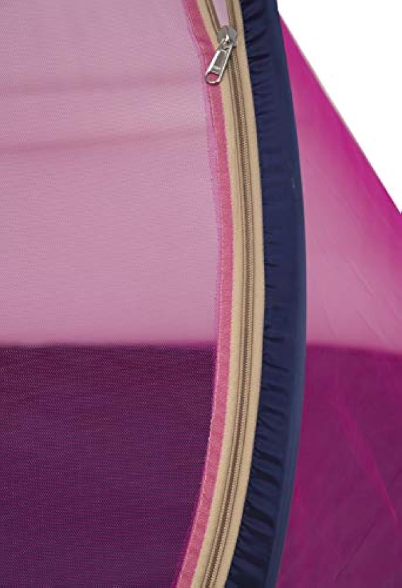 Mosquito Net for Single Bed, Foldable, Polyester Quality, Pink
