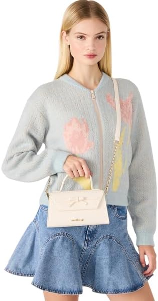 Madden Girl AAVALON Top Handle, Cream