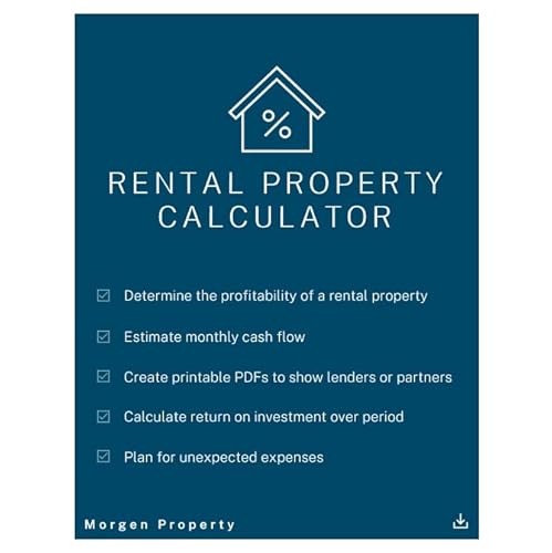 Rental Property Calculator | Software to Analyze your Property | Determine the profitability of any Real Estate | Estimate potential monthly Cash Flow