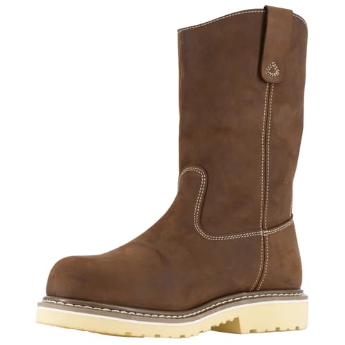 Iron Age Solidifier Men's Pull-on Eh Comp Toe Waterproof Wor Brown - 10 Medium3