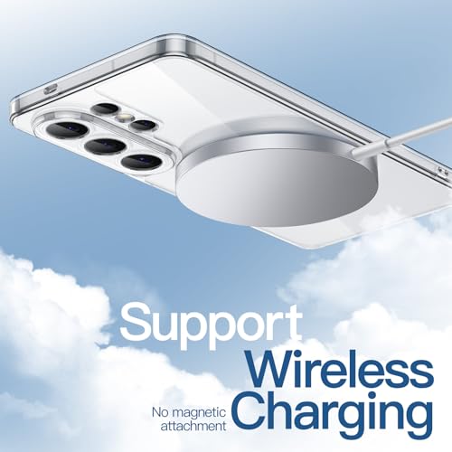 JETech Hülle für Samsung Galaxy S26 Ultra, Vollständig Kameraschutz, Nicht Vergilbende Stoßfest Stoßfänger Handyhülle, Anti-Kratzer Harte PC Rückseite (Durchsichtig)