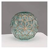 Jarrones de cristal de diamante para el hogar, jarrones hidropónicos, estilo nórdico, decoración de mesa, arreglos florales, jarrones de arte, jarrones de decoración del hogar (color: 1) (1)