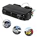 12V Universal Under-Dash A/C Evaporator Kit, Units Heat & Cool, 3 Speed Air Conditioner for Car, Under Dash ABS Air Conditioning Evaporator, All-copper Motor, Refrigeration Capacity 3640kcal/H