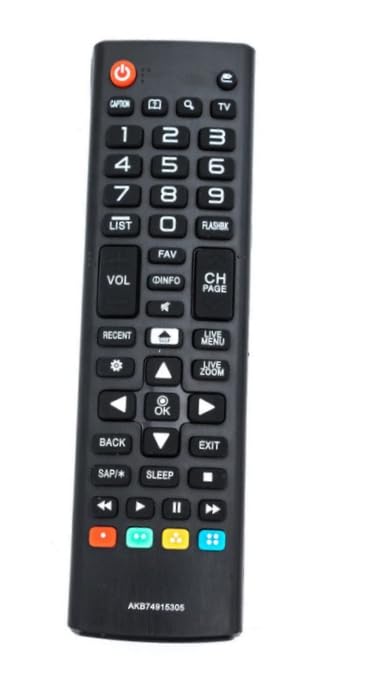 AKB74915305 Replace Remote Control for L-G TV Replace Remote Control 43UH6030 43UH610