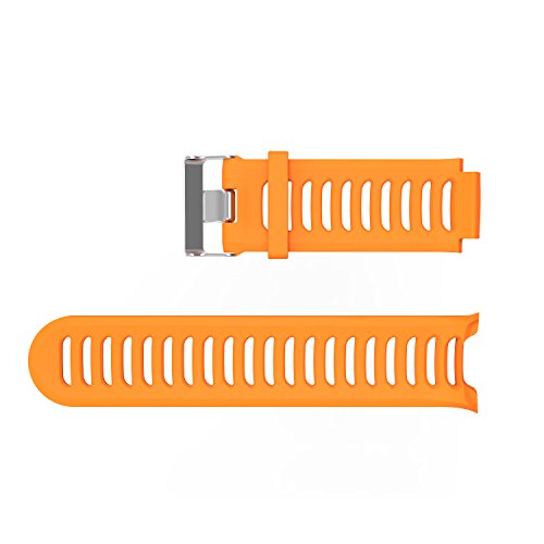 Huwokxix Watch Strap compatible with Garmin Forerunner 910XT,Adjustable Silicone Sports Strap Replacement Band - Image 2