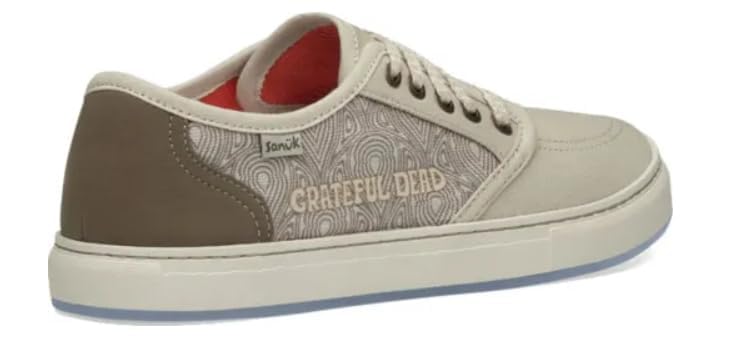 Sanuk Men's Tideline Lace X Grateful Dead Sneaker2