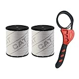 Caterpillar 7N-1225 Engine Air Filter w/IHD Strap Wrench Bundle (2)