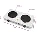 Grunkel - EHP-215 - Hornillo Eléctrico de Doble Placa de 155mm. Cocina...