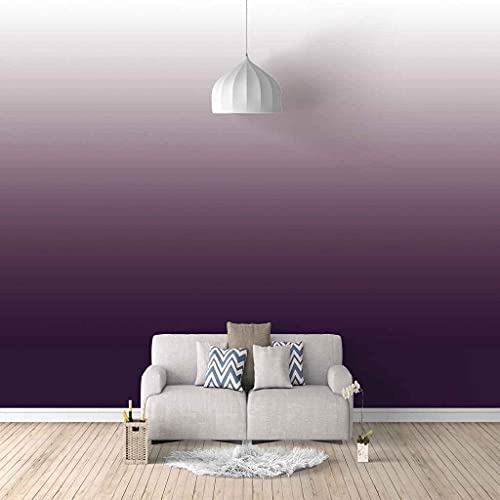 Toile papier peint 3D violet haut de gamme pour deco murale de chambre élégante