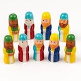Figura Roscón de Reyes – Reyes Magos 10 Unidades – Figuras Tradicionales de Roscón Reyes Magos – Caja de 10 Unidades – Sorpresas para Roscón de Reyes, Repostería y Pastelería