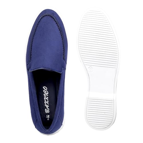 Image of BXXY Men's Suede Material Casual Loafer and Moccasion Outdoor Shoes