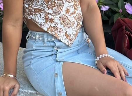 Pearl Layered Lariat Cross Necklace Rosary For Women Chunky Big Cross Y Necklace Long Sweater Chain Necklace Beaded Catholic Jewelry For Women Elegant Gold White - Image 8