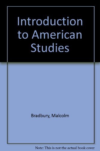 Introduction to American Studies 0582489040 Book Cover