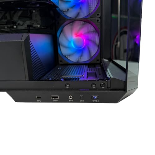 PC Gaming Astra - Ryzen 5 9600X / 32GB RAM DDR5 6000MHZ / 1TB NVME M.2 / RTX 5060 Ti 16GB / B850M / 5 Ventole Raffreddamento Liqudio 240mm - Computer Fisso - PC Desktop - Immagine 4