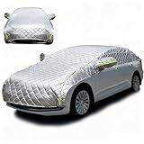 【Diseño único】 Funda Coche Antigranizo para MG TF 135① Corte tridimensional 3D que se adapta perfectamente a los modelos de automóviles más comunes; ② Bandas reflectantes de advertencia de 360°, que permiten distinguir su vehículo incluso de noche; ③ Cuerda cortavientos + correas extensibles de 833 m en la parte inferior de la carrocería para resistir vientos fuertes.