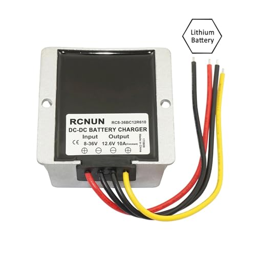 Chargeur 12V Boost DC DC 14.5V 8A Lithium pour double batterie - 3