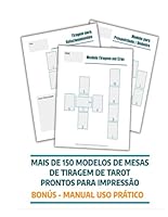 Mesas + Técnicas de Tiragem Tarot: +150 Mesas facilitadoras de tiragem de tarot, aprenda mais de 150 Métodos variados de tarot (Portuguese Edition) B0F5NY2VQP Book Cover