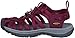 KEEN Women's Whisper Closed Toe Sport Sandals, Beet Red/Honeysuckle, 8.5