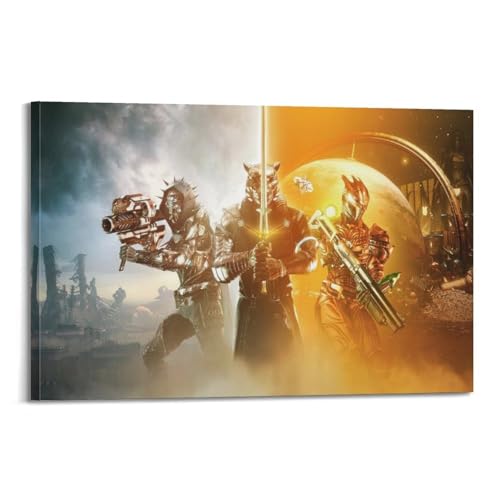 GOUYOONL Destiny 2 Poster decorativo da parete con videogioco45, poster decorativo su tela, stampa artistica moderna, per camera da letto, per camera da letto (30 x 45 cm)