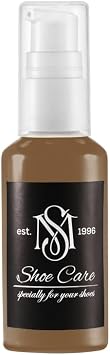 Leather Balm - NCS S 6020-Y30R Terra Brown - Softening Shoe Conditioner & Color Reviver for Smooth Leather Goods by MAVI STEP - 0.85 fl oz / 25 ml
