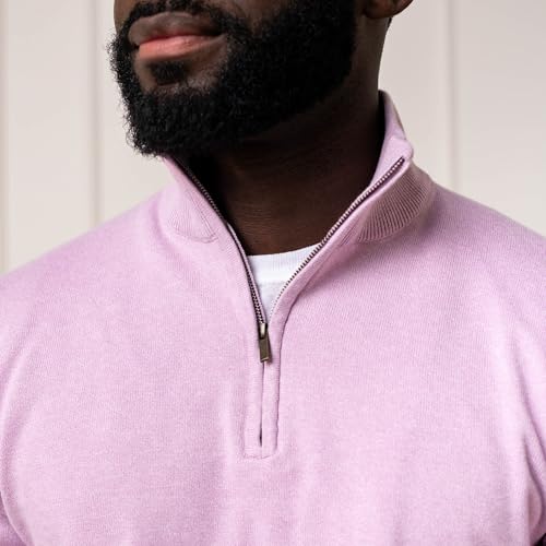 Image of Hope & Henry Men's Half Zip Pullover Sweater