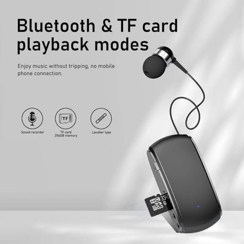 Auricular Bluetooth Retráctil K68 In Ear miniatura 3