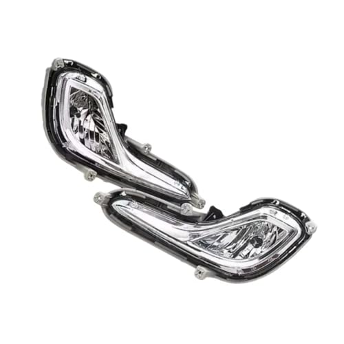 Phares antibrouillard clairs pour pare-choc Hyundai Accent 2012-2017 haute visibilité