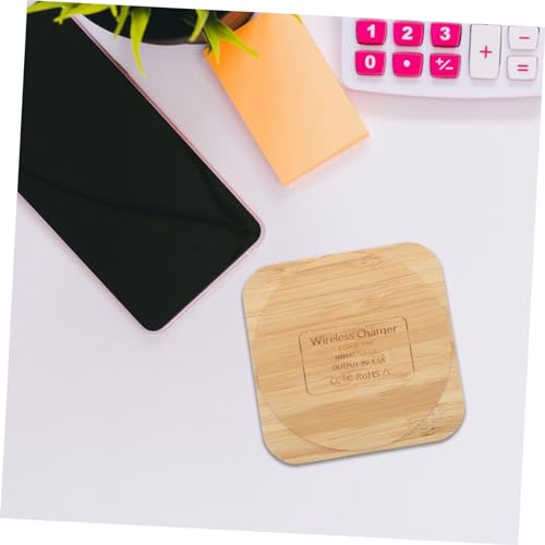 Cargador inalámbrico portátil de madera Gatuida para carga rápida de móviles en casa 7