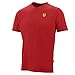 Ferrari Red Shield Vneck Tee Shirt (Large)