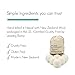 Molly's Suds Wool Dryer Balls | XL, Premium Organic Fabric Softener, Hypoallergenic, Hand-Felted, Reusable, Reduce Drying Time | White, Set of 6