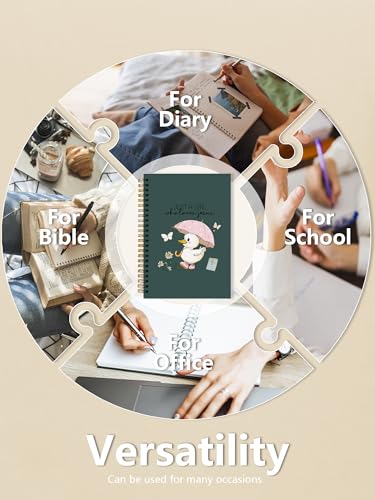 Cahier spirale couverture rigide 396 pages pour centraliser tous vos projets sans manquer de place - 5