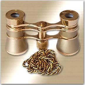 Carmen Opera Glasses Finish: Titanium/Silver