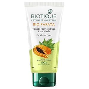 Biotique Papaya Deep Cleanse Tan Removal Face Wash 100ml